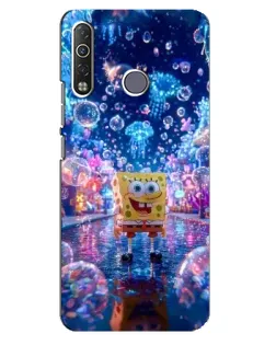 Чехол для TECNO Camon 12 Air CC6 с картинкой «Неоновый океан»