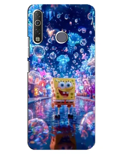 Чехол для TECNO Camon 12 Air CC6 с картинкой «Неоновый океан»