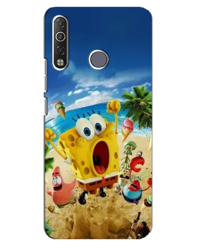 Чехол для TECNO Camon 12 Air CC6 с картинкой «Развлечения на пляже»