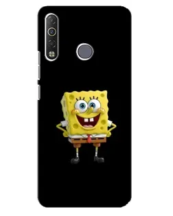 Чехол для TECNO Camon 12 Air CC6 с картинкой «Классический Губка Боб»