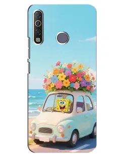 Чехол для TECNO Camon 12 Air CC6 с картинкой «Автомобильное путешествие»