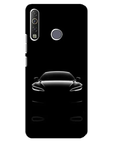 Чохол для TECNO Camon 12 Air CC6 з картинкою «Силует Tesla Night» Чохол для TECNO Camon 12 Air CC6 з картинкою «Силует Tesla Night»