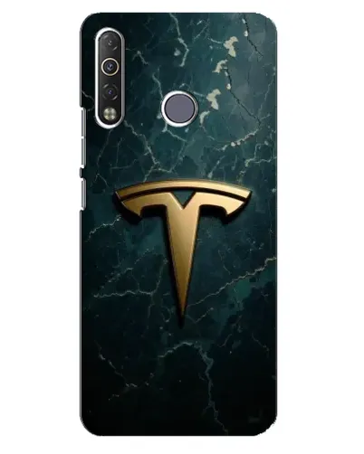 Чохол для TECNO Camon 12 Air CC6 з картинкою «Мармурова Tesla Gold» Чохол для TECNO Camon 12 Air CC6 з картинкою «Мармурова Tesla Gold»