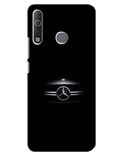 Чехол для TECNO Camon 12 Air CC6 с картинкой «Mercedes — абстрактные линии»