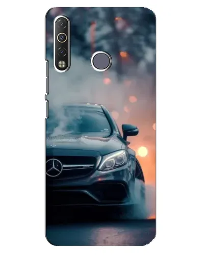 Чехол для TECNO Camon 12 Air CC6 с картинкой «Mercedes — ночной город» Чехол для TECNO Camon 12 Air CC6 с картинкой «Mercedes — ночной город»