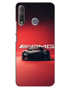 Чехол для TECNO Camon 12 Air CC6 с картинкой «Mercedes AMG — красная линия»