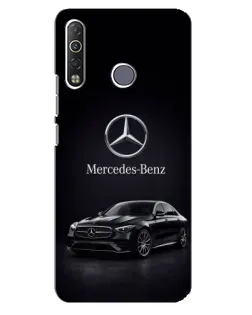 Чехол для TECNO Camon 12 Air CC6 с картинкой «Mercedes — решетка радиатора»