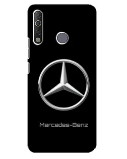 Чехол для TECNO Camon 12 Air CC6 с картинкой «Mercedes Silver Logo»