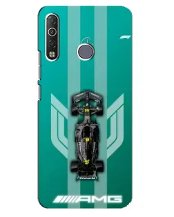 Чехол для TECNO Camon 12 Air CC6 с картинкой «Mercedes AMG Petronas»