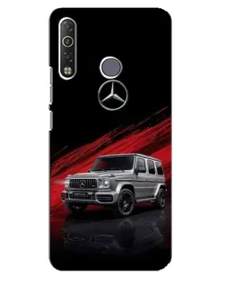 Чехол для TECNO Camon 12 Air CC6 с картинкой «Mercedes G-Class красный»