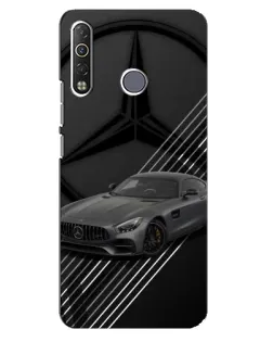 Чехол для TECNO Camon 12 Air CC6 с картинкой «Mercedes AMG — графика»