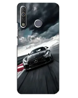 Чехол для TECNO Camon 12 Air CC6 с картинкой «Гоночный Mercedes AMG»