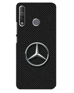 Чехол для TECNO Camon 12 Air CC6 с картинкой «Карбоновый Mercedes стиль»