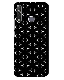 Чохол для TECNO Camon 12 Air CC6 з картинкою «Mercedes паттерн зірок»