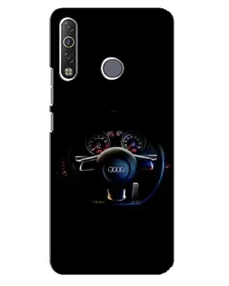 Чехол для TECNO Camon 12 Air CC6 с картинкой «Салон Audi — руль» Чехол для TECNO Camon 12 Air CC6 с картинкой «Салон Audi — руль»