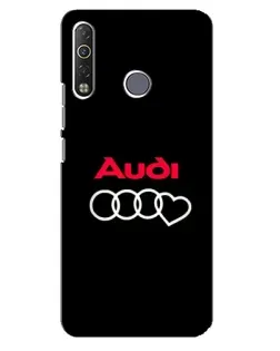 Чехол для TECNO Camon 12 Air CC6 с картинкой «Логотип Audi Heart»