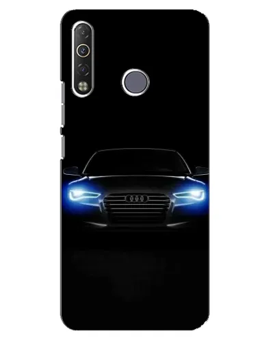 Чехол для TECNO Camon 12 Air CC6 с картинкой «Audi в неоне» Чехол для TECNO Camon 12 Air CC6 с картинкой «Audi в неоне»