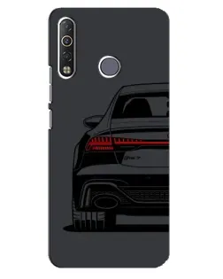 Чехол для TECNO Camon 12 Air CC6 с картинкой «Задняя часть Audi — арт»