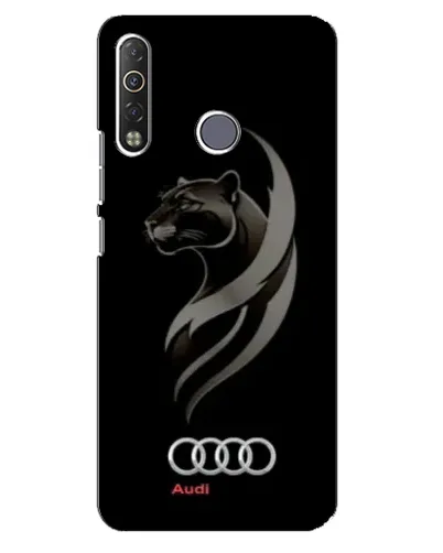 Чехол для TECNO Camon 12 Air CC6 с картинкой «Графика — пантера и Audi» Чехол для TECNO Camon 12 Air CC6 с картинкой «Графика — пантера и Audi»
