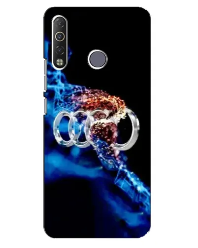 Чехол для TECNO Camon 12 Air CC6 с картинкой «Энергия лого Audi» Чехол для TECNO Camon 12 Air CC6 с картинкой «Энергия лого Audi»
