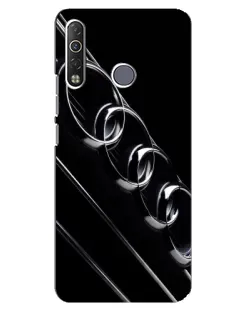 Чехол для TECNO Camon 12 Air CC6 с картинкой «Audi — абстрактные кольца»