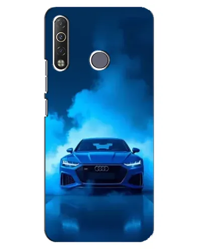 Чехол для TECNO Camon 12 Air CC6 с картинкой «Audi — голубая энергия» Чехол для TECNO Camon 12 Air CC6 с картинкой «Audi — голубая энергия»