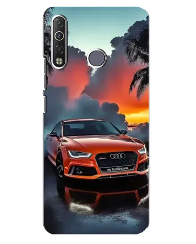 Чехол для TECNO Camon 12 Air CC6 с картинкой «Audi — закат» Чехол для TECNO Camon 12 Air CC6 с картинкой «Audi — закат»
