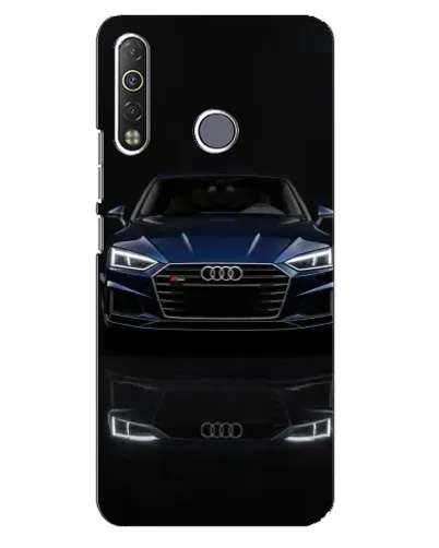 Чехол для TECNO Camon 12 Air CC6 с картинкой «Audi — ночное отражение» Чехол для TECNO Camon 12 Air CC6 с картинкой «Audi — ночное отражение»