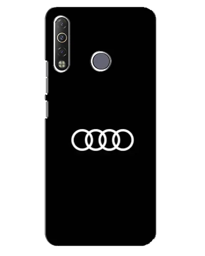 Чехол для TECNO Camon 12 Air CC6 с картинкой «Audi White Logo» Чехол для TECNO Camon 12 Air CC6 с картинкой «Audi White Logo»