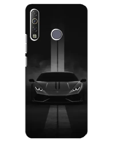 Чохол для TECNO Camon 12 Air CC6 з картинкою «Lamborghini симетрія доріг»