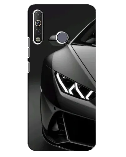 Чохол для TECNO Camon 12 Air CC6 з картинкою «Lamborghini фари деталізація»