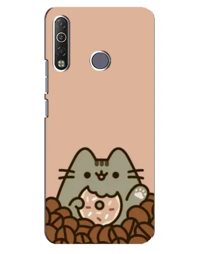 Чехол для TECNO Camon 12 Air CC6 с картинкой «Кофейный Пушин» Чехол для TECNO Camon 12 Air CC6 с картинкой «Кофейный Пушин»