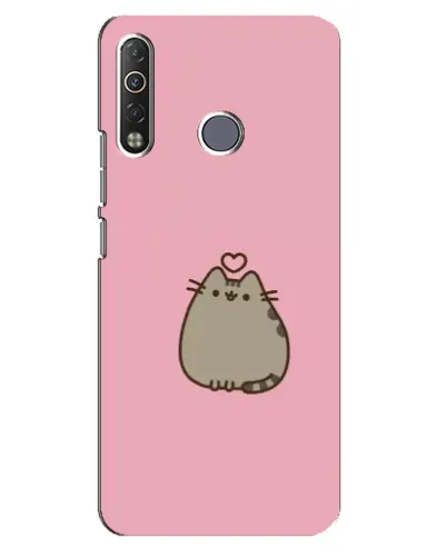 Чехол для TECNO Camon 12 Air CC6 с картинкой «Pusheen сердце» Чехол для TECNO Camon 12 Air CC6 с картинкой «Pusheen сердце»