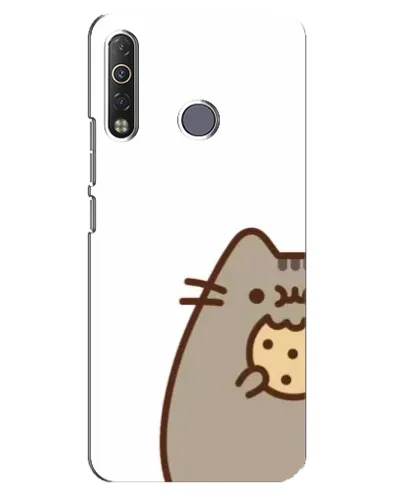 Чехол для TECNO Camon 12 Air CC6 с картинкой «Пушин с печеньем» Чехол для TECNO Camon 12 Air CC6 с картинкой «Пушин с печеньем»