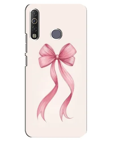 Чехол для TECNO Camon 12 Air CC6 с картинкой «Розовый бант»