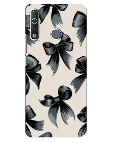 Чехол для TECNO Camon 12 Air CC6 с картинкой «Банты Coquette» Чехол для TECNO Camon 12 Air CC6 с картинкой «Банты Coquette»