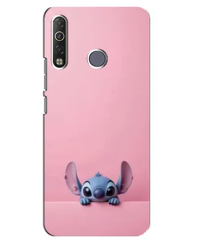 Чохол для TECNO Camon 12 Air CC6 з картинкою «Stitch визирає»