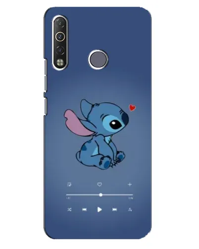 Чохол для TECNO Camon 12 Air CC6 з картинкою «Музичний Stitch»