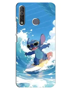 Чохол для TECNO Camon 12 Air CC6 з картинкою «Стіч на хвилі» Чохол для TECNO Camon 12 Air CC6 з картинкою «Стіч на хвилі»