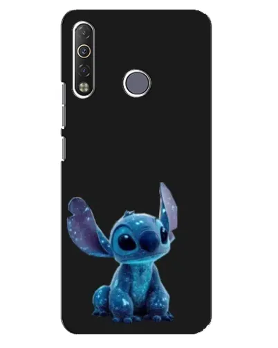 Чехол для TECNO Camon 12 Air CC6 с картинкой «Стич на черном» Чехол для TECNO Camon 12 Air CC6 с картинкой «Стич на черном»