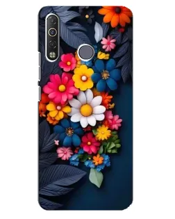 Чехол для TECNO Camon 12 Air CC6 с картинкой «Цветочная феерия» Чехол для TECNO Camon 12 Air CC6 с картинкой «Цветочная феерия»