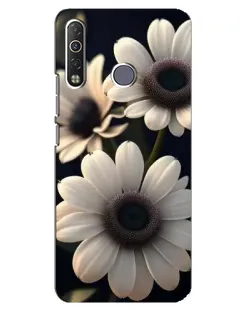 Чехол для TECNO Camon 12 Air CC6 с картинкой «Белые маргаритки макро» Чехол для TECNO Camon 12 Air CC6 с картинкой «Белые маргаритки макро»
