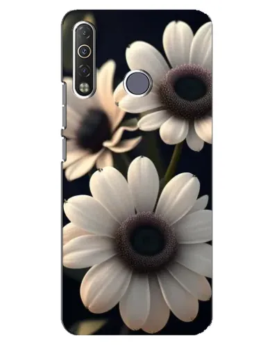 Чехол для TECNO Camon 12 Air CC6 с картинкой «Белые маргаритки макро» Чехол для TECNO Camon 12 Air CC6 с картинкой «Белые маргаритки макро»