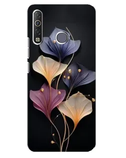 Чехол для TECNO Camon 12 Air CC6 с картинкой «Лиловые цветы грации» Чехол для TECNO Camon 12 Air CC6 с картинкой «Лиловые цветы грации»