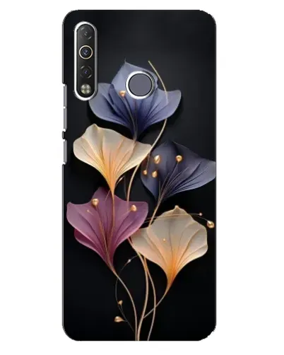 Чехол для TECNO Camon 12 Air CC6 с картинкой «Лиловые цветы грации» Чехол для TECNO Camon 12 Air CC6 с картинкой «Лиловые цветы грации»
