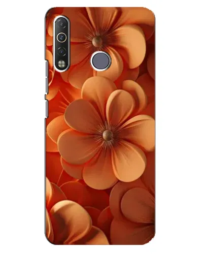 Чехол для TECNO Camon 12 Air CC6 с картинкой «Оранжевый макро цветок» Чехол для TECNO Camon 12 Air CC6 с картинкой «Оранжевый макро цветок»