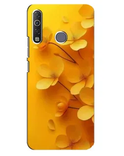 Чехол для TECNO Camon 12 Air CC6 с картинкой «Золотые лепестки» Чехол для TECNO Camon 12 Air CC6 с картинкой «Золотые лепестки»