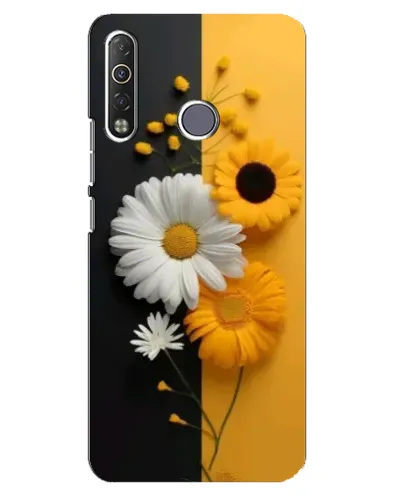 Чехол для TECNO Camon 12 Air CC6 с картинкой «Подсолнух и ромашка» Чехол для TECNO Camon 12 Air CC6 с картинкой «Подсолнух и ромашка»