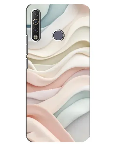 Чохол для TECNO Camon 12 Air CC6 з картинкою «Пастельні ніжні хвилі»