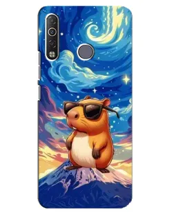 Чехол для TECNO Camon 12 Air CC6 с картинкой «Капибара Ван Гога»
